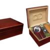Diplomat Cherry Humidor Gift Set