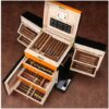 Baccus Humidor with cigars