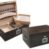 Rockefeller Ebony Wood Humidor