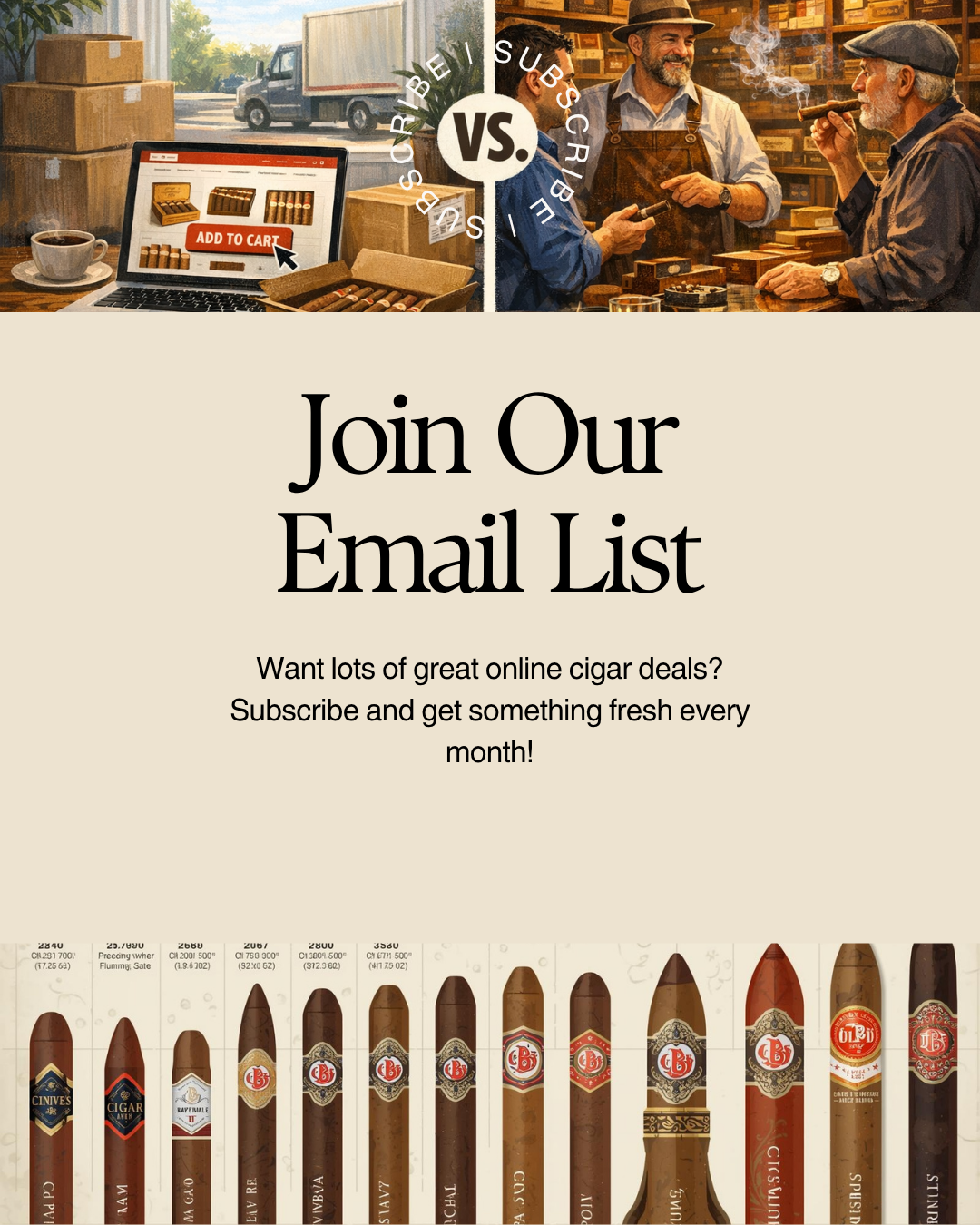 Join Our Email List